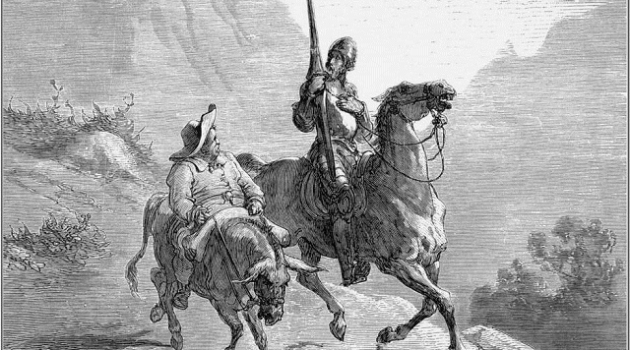 Don Quichotte et Sancho Pança
